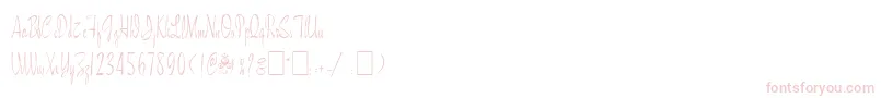 Maidston-Schriftart – Rosa Schriften
