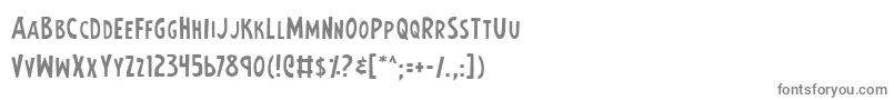 More about Earths Font Earths Font – Gray Fonts on White Background