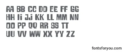 ArmagedaWide Font