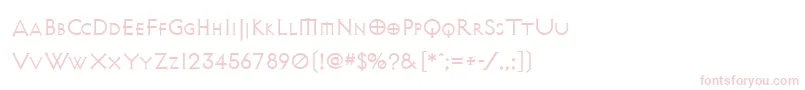 Avalonquest Font – Pink Fonts on White Background