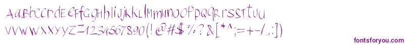 Pwbrushscript Font – Purple Fonts