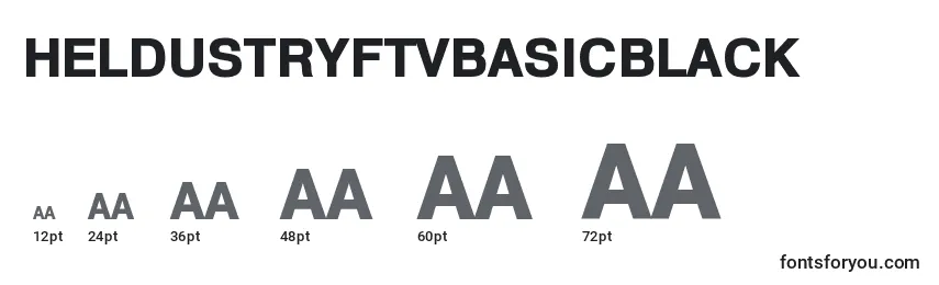 HeldustryftvbasicBlack Font Sizes