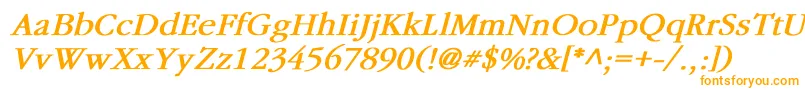 GaramondBoldItalic Font – Orange Fonts