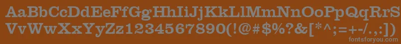 Подробнее о шрифте IntroitSsi Шрифт IntroitSsi – серые шрифты на коричневом фоне