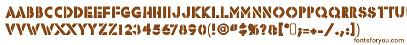 RafikaRegular Font – Brown Fonts