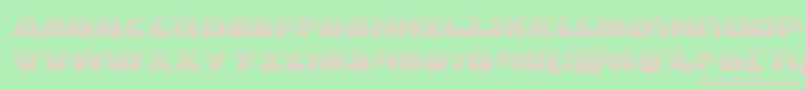 Eaglestrikegrad Font – Pink Fonts on Green Background