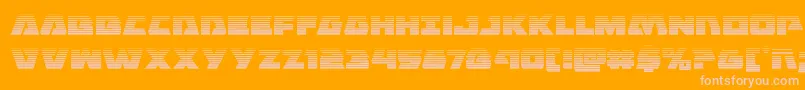 Eaglestrikegrad Font – Pink Fonts on Orange Background