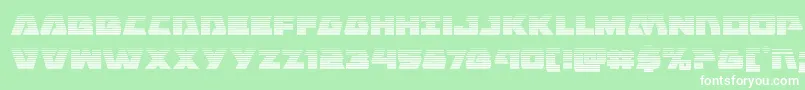 Eaglestrikegrad Font – White Fonts on Green Background