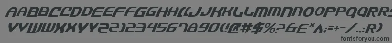 Jannsv2i Font – Black Fonts on Gray Background
