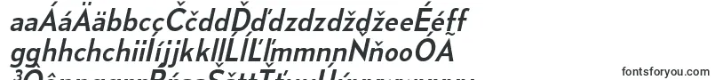 Czcionka MesmerizeRgIt – słowackie czcionki