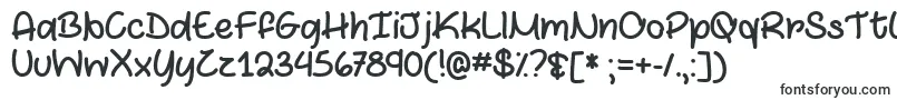 MarshmallowsAndChocolateTtf-fontti – Fontit Google Chromelle