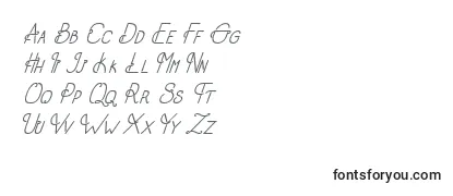 OldAlphaItalic フォントのレビュー
