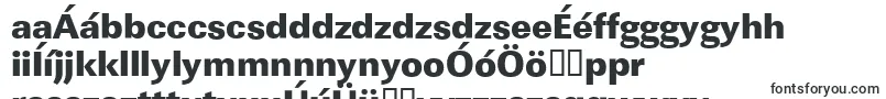 LinearstdHeavyRegular Font – Hungarian Fonts