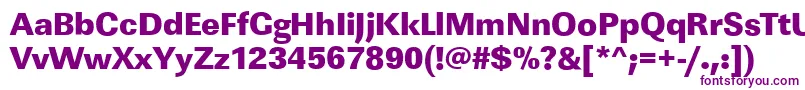 LinearstdHeavyRegular Font – Purple Fonts