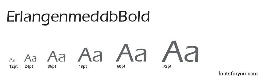 Размеры шрифта ErlangenmeddbBold