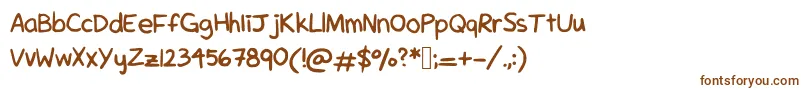 More about Mogufont Font Mogufont Font – Brown Fonts on White Background