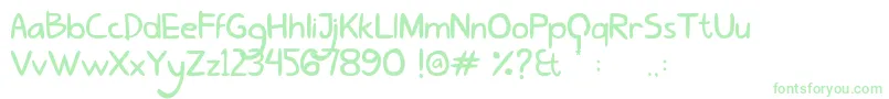 LovelyEunikeHans Font – Green Fonts