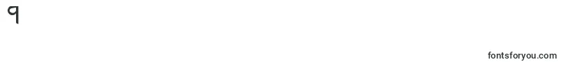 Pcgregoriankk Font – Fonts for Digit 9