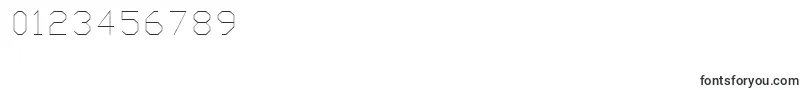 Proxy6 Font – Fonts for Numbers and Digits