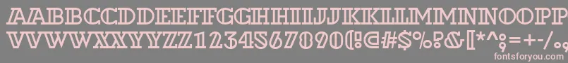 ADexterotl Font – Pink Fonts on Gray Background