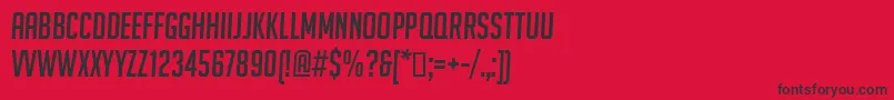 En savoir plus sur la police BigNoodleTitlingOblique Police BigNoodleTitlingOblique – polices noires sur fond rouge