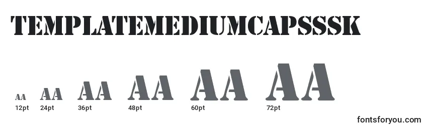 Templatemediumcapsssk Font Sizes