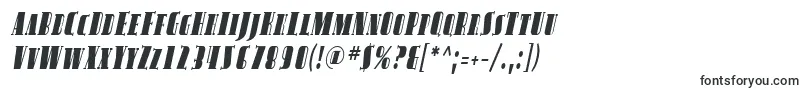 SfavondalesccondItalic-Schriftart – Techno-Schriften