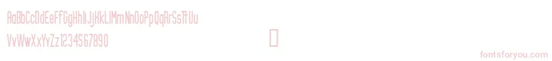 Шрифт CfcraigrobinsonRegular – розовые шрифты