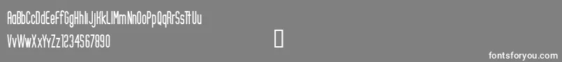 CfcraigrobinsonRegular Font – White Fonts on Gray Background