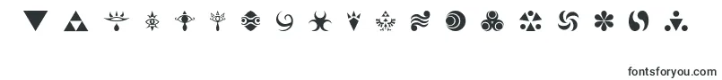 HylianSymbols Font – Fonts Starting with H