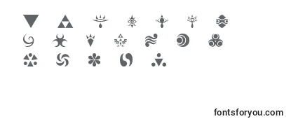 HylianSymbols-fontti