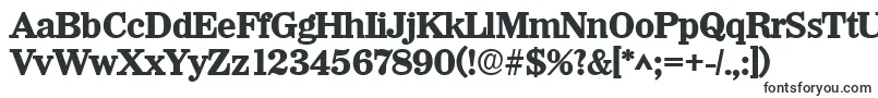 WichitalhBold-fontti – Arkkitehtuuriset fontit