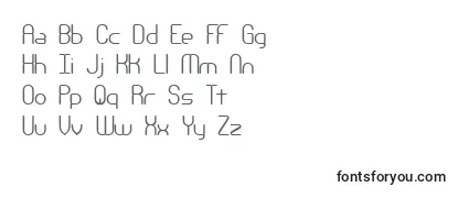 Nsecthin Font