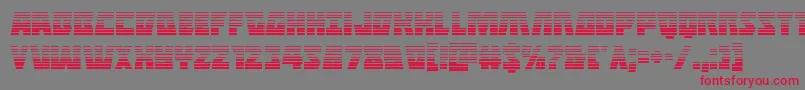 Halfshellherograd Font – Red Fonts on Gray Background