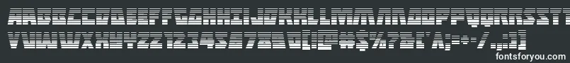 Halfshellherograd Font – White Fonts