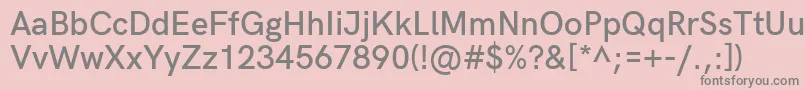 Saiba mais sobre a fonte HkgroteskSemiboldlegacy Fonte HkgroteskSemiboldlegacy – fontes cinzas em um fundo rosa