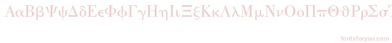 UniversalMath1Bt Font – Pink Fonts on White Background