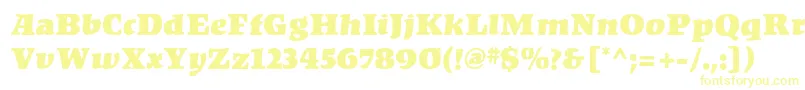 KompaktMf Font – Yellow Fonts