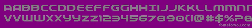 fuente Fedserviceexpbold – Fuentes Grises Sobre Fondo Morado