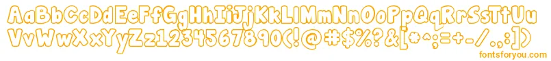 Jandamanateebubble Font – Orange Fonts