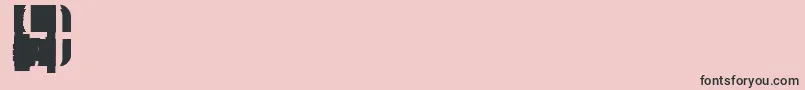SuncatcherFill Font – Black Fonts on Pink Background