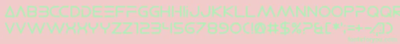 Подробнее о шрифте ElectroShackle Шрифт ElectroShackle – зелёные шрифты на розовом фоне
