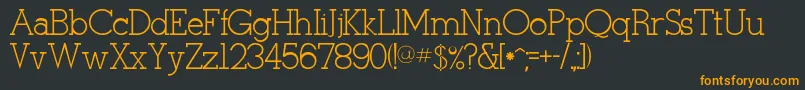 More about Rsstymie Font Rsstymie Font – Orange Fonts on Black Background