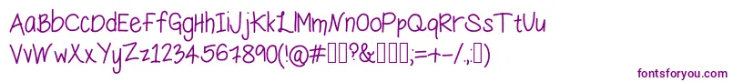 HungryPenguin Font – Purple Fonts