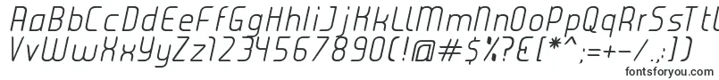 JuiceLightItalic Font – Fonts Starting with J