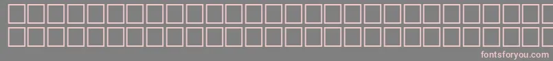 ArrowsnRegular Font – Pink Fonts on Gray Background