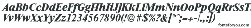 RiccioneserialXboldItalic Font – Thick Fonts