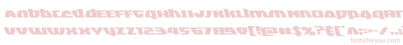 Blackbishopleft Font – Pink Fonts on White Background