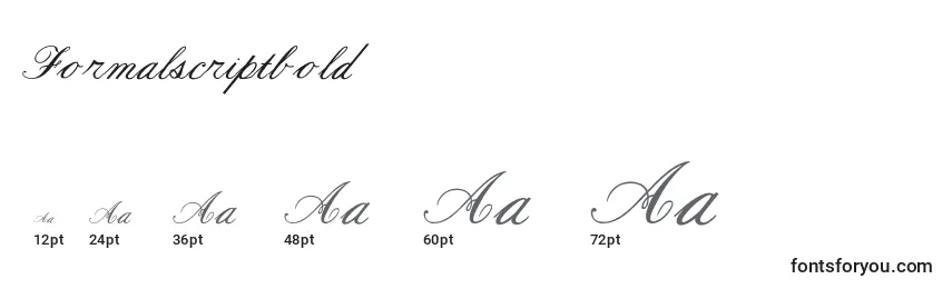 Formalscriptbold Font Sizes