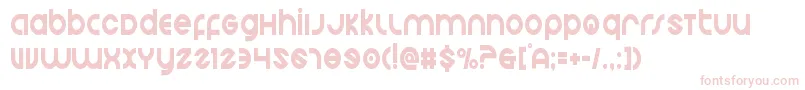 Echostationcond Font – Pink Fonts on White Background